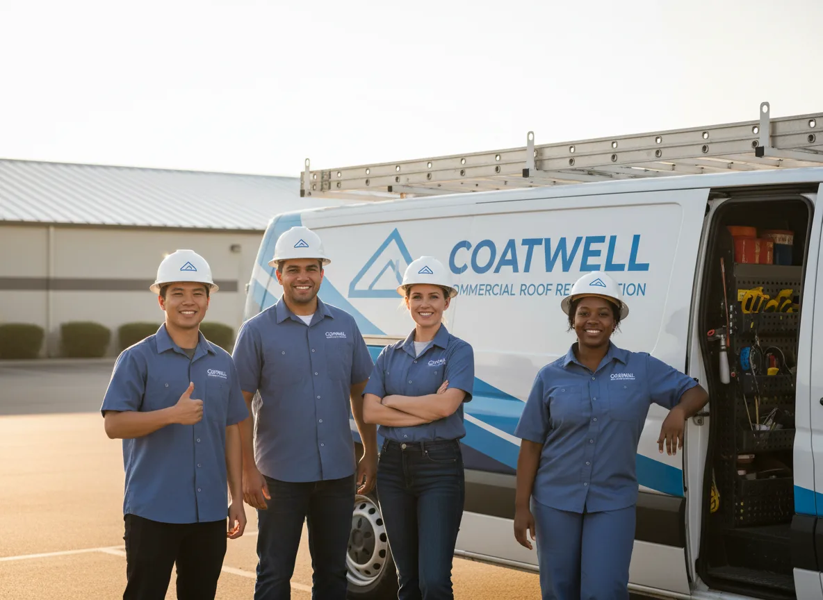 Commercial roof coating company in Gonzales, CA